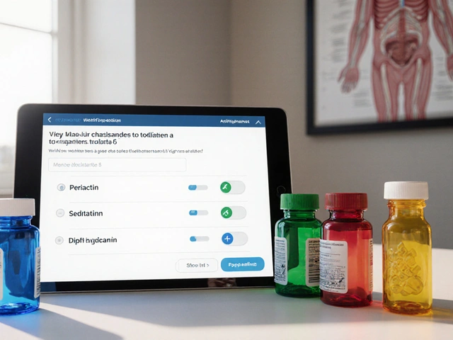 Periactin (Cyproheptadine) vs Alternatives: Benefits, Drawbacks & Top Picks