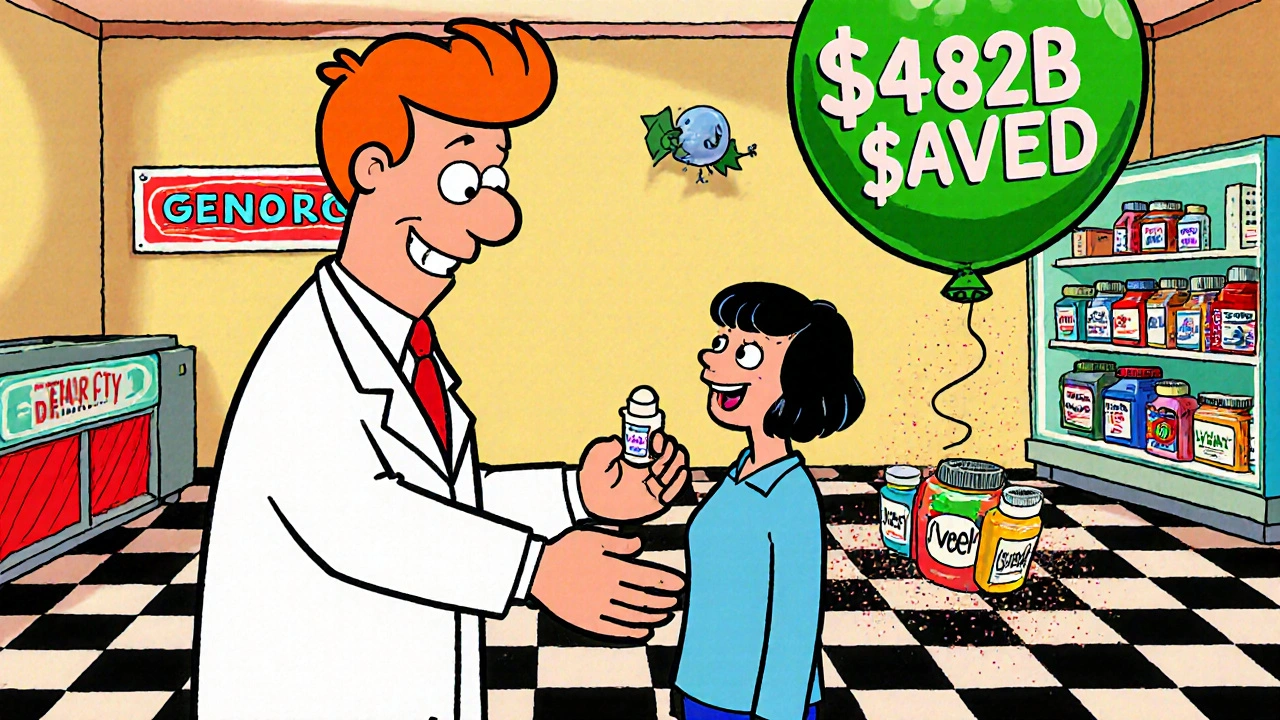 Healthcare System Savings: How Generic Drugs Cut Billions in U.S. Drug Costs