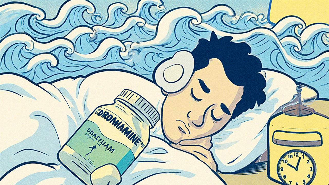 Motion Sickness Medications: Scopolamine and Sedative Interactions