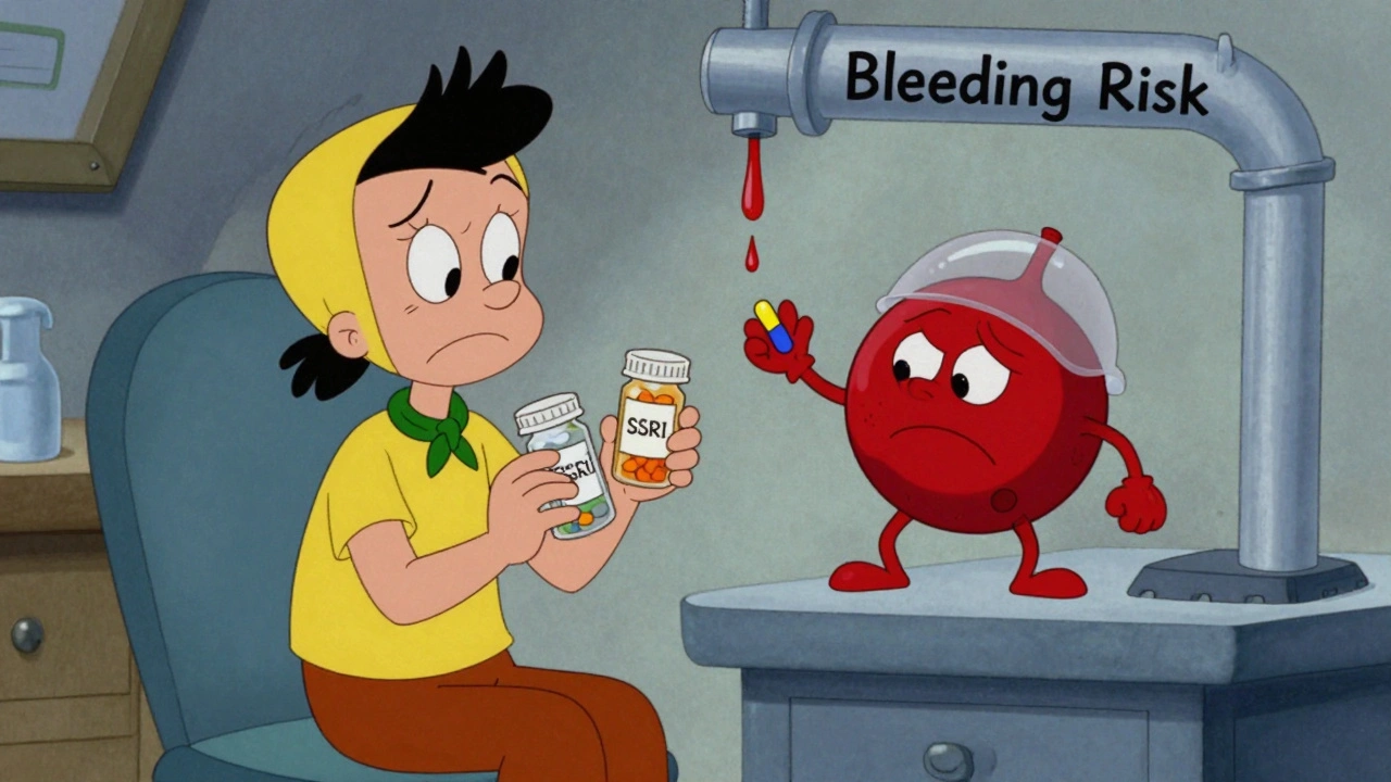 SSRIs and Anticoagulants: What You Need to Know About the Bleeding Risk