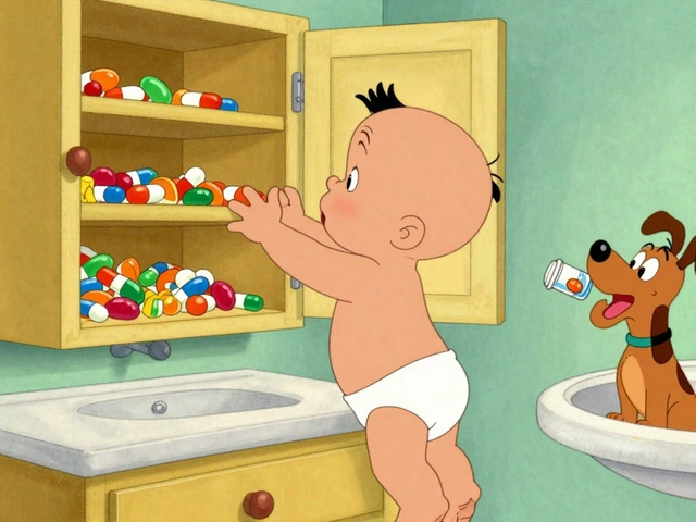 How to Keep Medications Safe from Children and Pets at Home