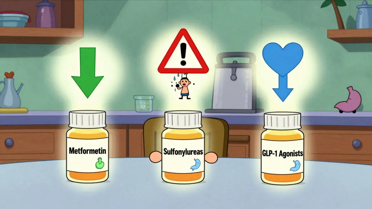 Oral Diabetes Medications Compared: Metformin, Sulfonylureas, and GLP-1 Agonists